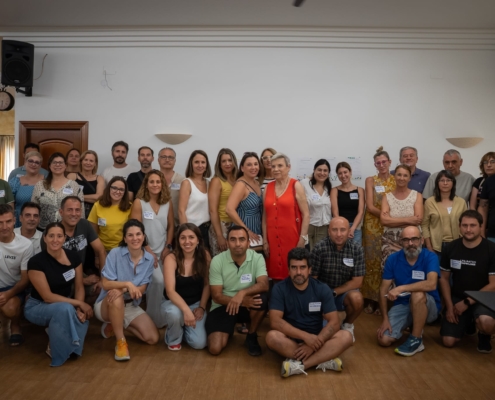 La Diputaci&oacute;n trabaja junto al tejido empresarial en su objetivo de convertir la V&iacute;a Verde del Renacimiento en referente nacional del cicloturis ...