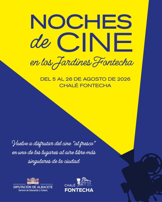 cartel noches de cine chalé fontecha 2026