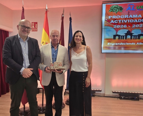 El stand de la Diputaci&oacute;n en la Feria de Albacete, altavoz para la programaci&oacute;n de actividades de ALUEX