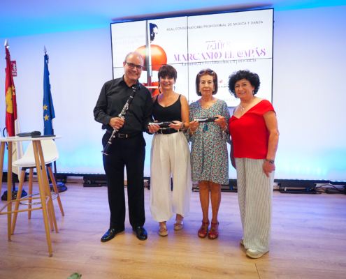 Los clarinetes toman el stand de la Diputaci&oacute;n de Albacete de la mano de su Real Conservatorio y rinden homenaje al tobarre&ntilde;o Francisco Huerta