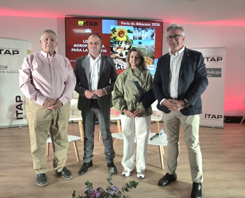 El stand de la Diputaci&oacute;n de Albacete en la Feria acoge la Lonja Agropecuaria para La Mancha
