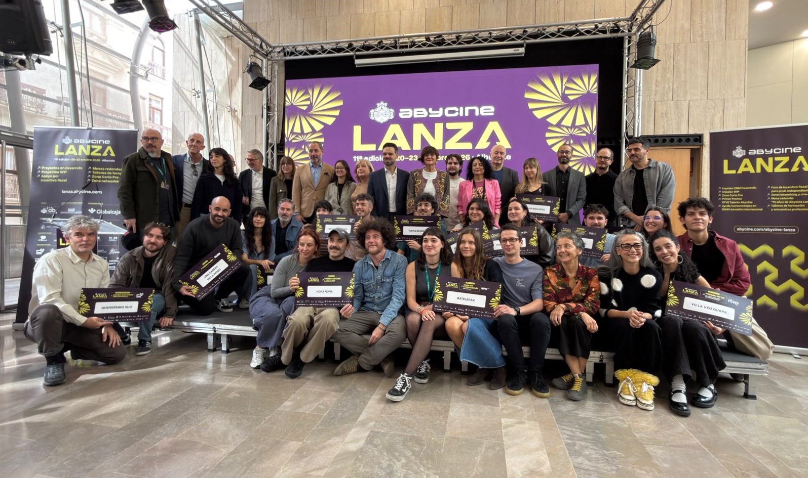 La Diputación de Albacete celebra el talento en la clausura de Abycine Lanza 2026