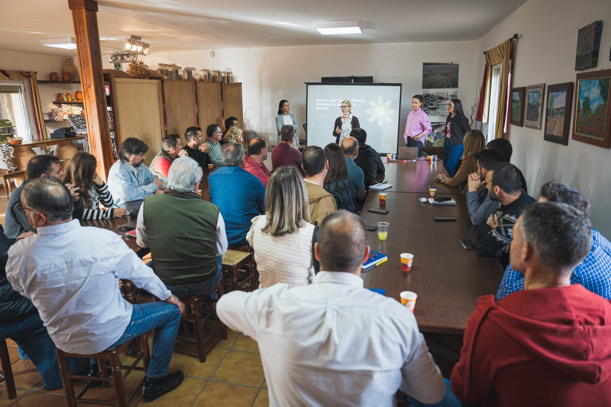 nearly 40 companies participate in cycling tourism event in Ossa de Montiel