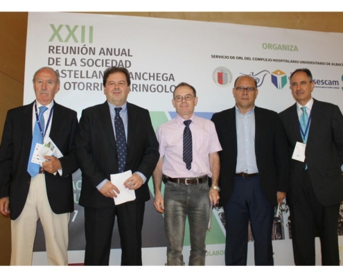 La Diputación da la bienvenida a la provincia a los congresistas de la XXII Reunión Anual de la Sociedad Castellano-Manchega de Otorrinolaringo ...