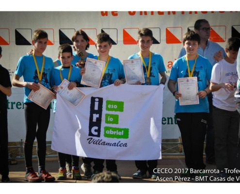 Excelentes resultados de los escolares albaceteños en el Campeonato de España de Orientación