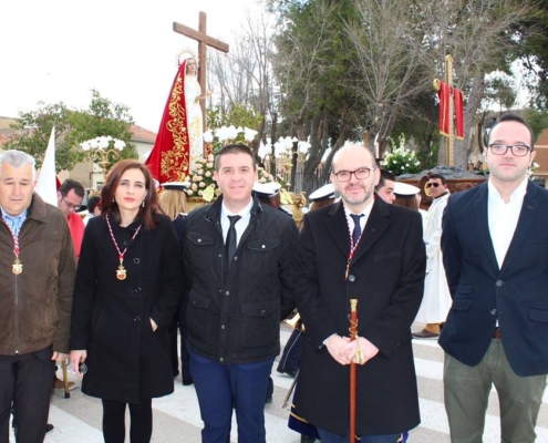 Cabañero respalda con su presencia el apoyo de la Diputación a la reciente declaración de Fiesta de Interés Turístico regional a la Semana Sa ...