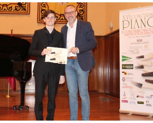 Fallados los premios de XVIConcurso de Piano "Diputación de Albacete"