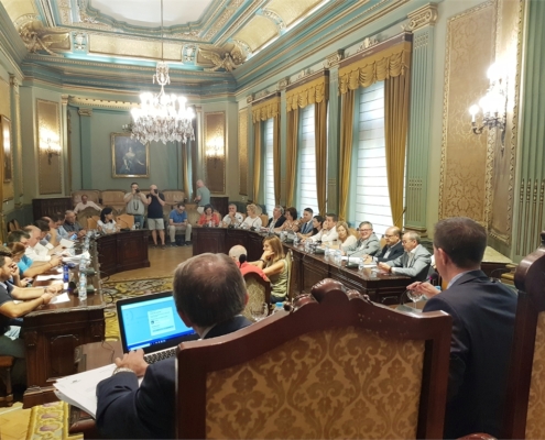 El Pleno de la Diputación de Albacete da luz verde al grueso de los convenios suscritos con diferentes asociaciones, colectivos y entidades este 2018