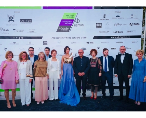 Agust&iacute;n Moreno anima a Lola Mu&ntilde;oz a seguir trabajando "por un AB Fashion de calidad" como el que ahora concluye