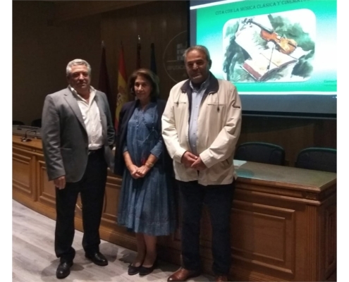M&uacute;sica con fines solidarios en el sal&oacute;n de actos de la Diputaci&oacute;n Provincial
