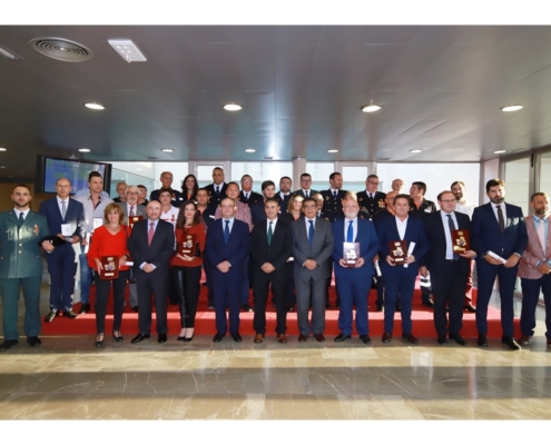 El puesto del SEPEI de Almansa recibe la Placa de Protecci&oacute;n Civil como reconocimiento al trabajo desarrolado durante las nevadas de 2017