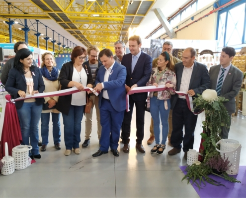 María José Vázquez brinda por un nuevo éxito de la feria de bodas y celebraciones, Celebralia