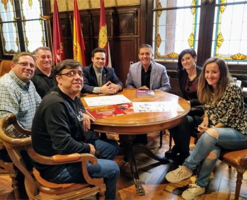 Santiago Cabañero y Miguel Zamora estudian vías de colaboración para la promoción del Carnaval