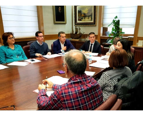 Cabañero preside una nueva reunión de la Mesa de Desarrollo Rural de la Provincia en su compromiso de reunir herramientas contra el Despoblamiento