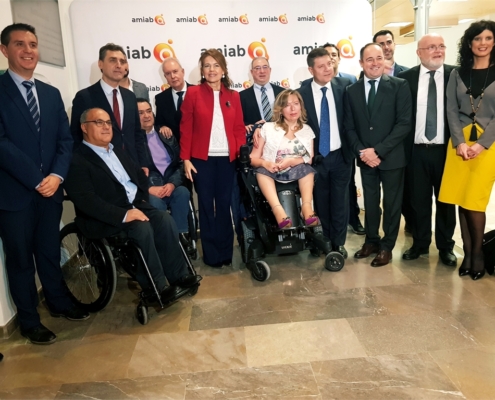 Cabañero agradece a los y las protagonistas de los XXI Premios Inclusión Social de AMIAB su trabajo en pro de una tierra más justa y solidaria