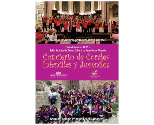 El II Concierto de Corales Infantiles y Juveniles de Albacete llega este sábado a La Asunción