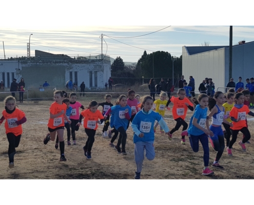 El Campeonato Provincial de Deporte en Edad Escolar reunió a más de 500 jóvenes atletas en el Circuito de Campo a Través celebrado en Tobarra