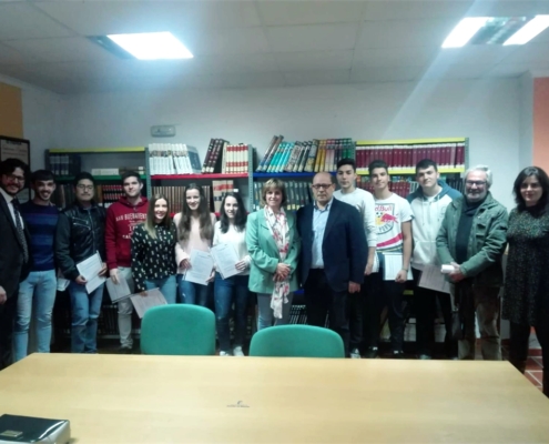 Una quincena de jóvenes de entre 16 y 30 años recibe el diploma del curso de empleo desarrollando en Yeste a través de la Diputación de Albacete