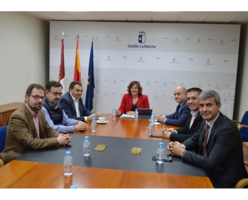 Cabañero asiste en Toledo a una reunión entre Diputaciones y Gobierno de C-LM para abordar la subida del SMI a los trabajadores del Plan de Empleo