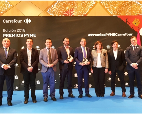 Caba&ntilde;ero felicita a las empresas distinguidas con los Premios PYME Carrefour 2018 en C-LM, ejemplos de la calidad del sector agroalimentario regional