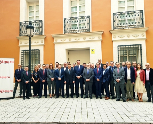 Cabañero ofrece a Juan Martínez el apoyo de la Diputación con el deseo de “sumar fuerzas hacia lo que Albacete pueda conseguir para seguir cre ...