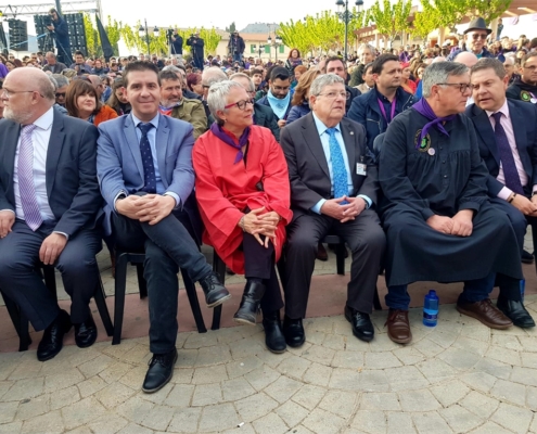 Cabañero ensalza que Agramón encarna este fin de semana “la unión, la amistad y la concordia en torno al tambor”