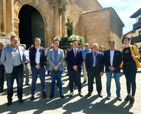 Cabañero elogia la labor de los y las protagonistas de la Agricultura albaceteña en las celebraciones de San Isidro Labrador de Tarazona y Villa ...