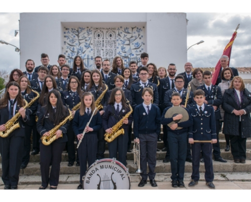 Las academias y bandas de música de la provincia salen a la calle con motivo del Día de la Música