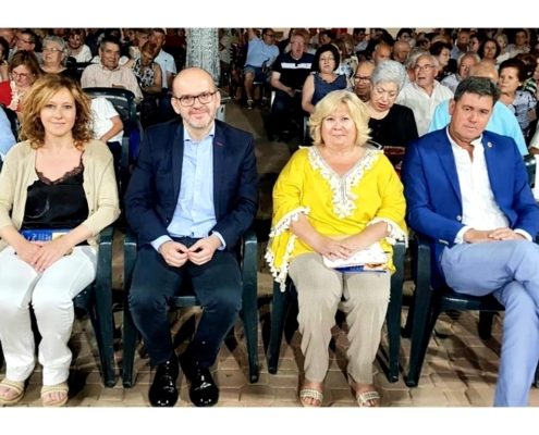 Pozohondo abre el II Encuentro Provincial de Bandas y Escuelas de M&uacute;sica 2019, con la presencia del diputado provincial Francisco Garc&iacute;a Alcaraz