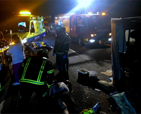 El SEPEI interviene en un accidente de tr&aacute;fico sin v&iacute;ctimas mortales producido esta madrugada en la A-31 a la altura de Montalvos