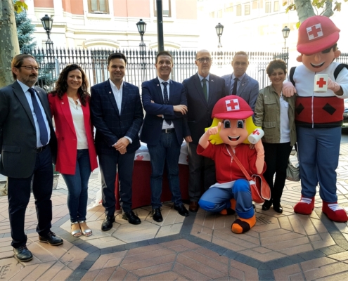 La Diputación de Albacete se suma al tradicional ‘Día de la Banderita’ de Cruz Roja Española, en favor de la Infancia