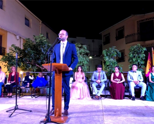 Fran Valera, orgulloso pregonero de las Fiestas de Povedilla 2019