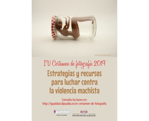 La Diputaci&oacute;n convoca el IV certamen fotogr&aacute;fico Estrategias y recursos para luchar contra la violencia machista