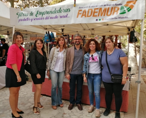Pedro Antonio Gonz&aacute;lez valora la importancia que ferias como Tierra de Emprendedoras tienen para la inclusi&oacute;n de las mujeres en el mercado laboral