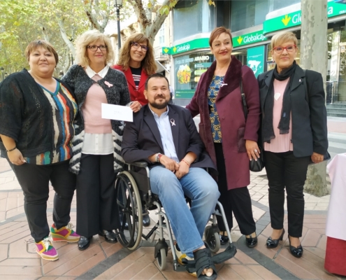 La Diputaci&oacute;n de Albacete aporta su granito a una monta&ntilde;a de arena rosa